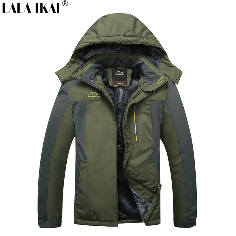 ߿ ܿ   Ƿ   Ű  Ƿ   ŷ Ʈŷ Ű HMA0590/Outdoor Winter Warm Jacket Clothing Men Large Size Skiing Mountaineering Clothes Travel Wate